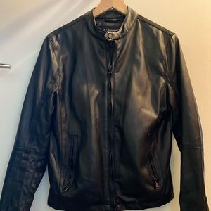 *EXCELLENT* condition ZARA mens faux leather jacket